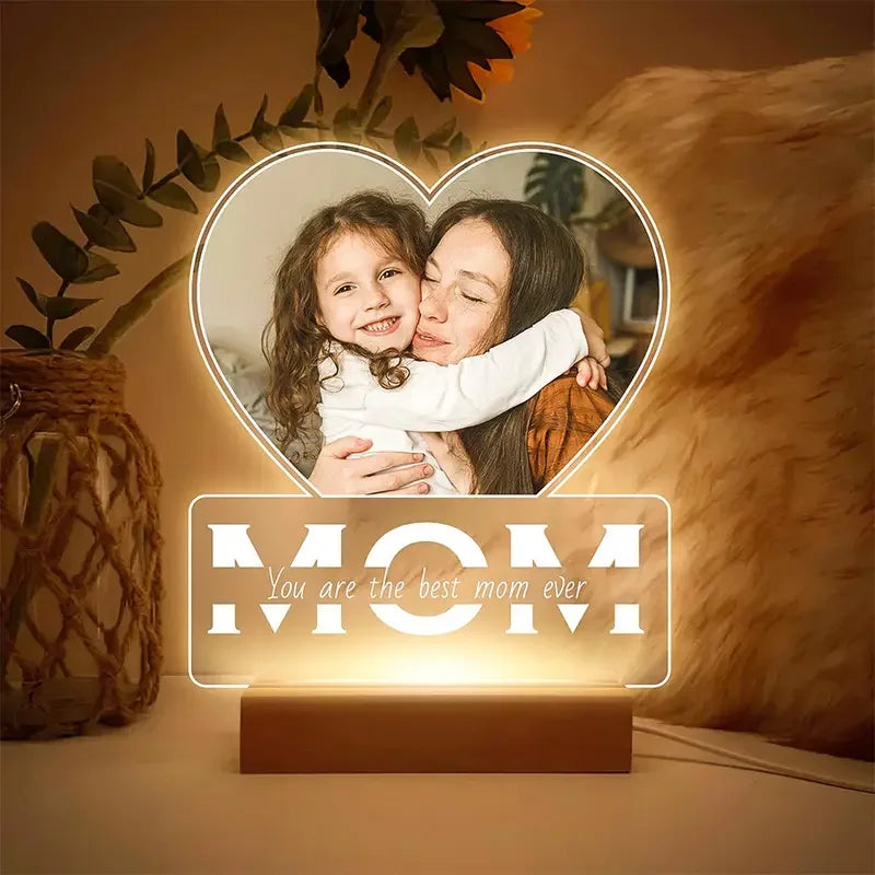 Personalized LED Photo Night Light