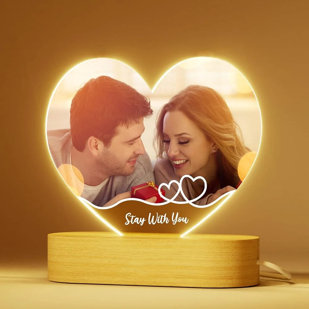 Personalized LED Photo Night Light