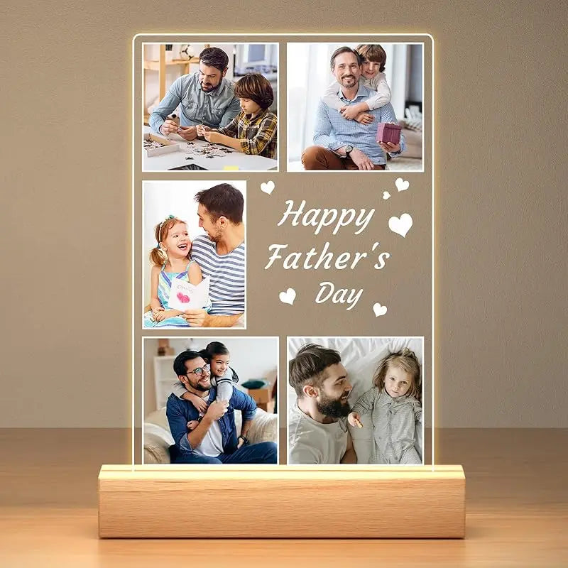 Personalized LED Photo Night Light