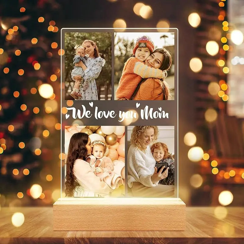 Personalized LED Photo Night Light